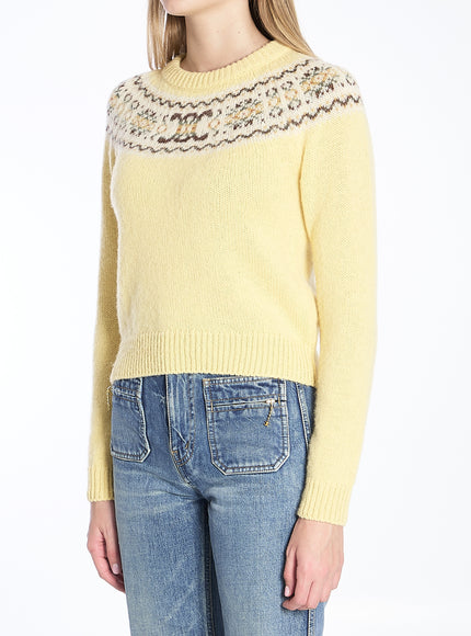 Celine Triomphe  Fair Isle Jumper