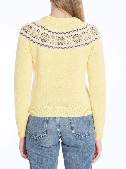 Celine Triomphe  Fair Isle Jumper