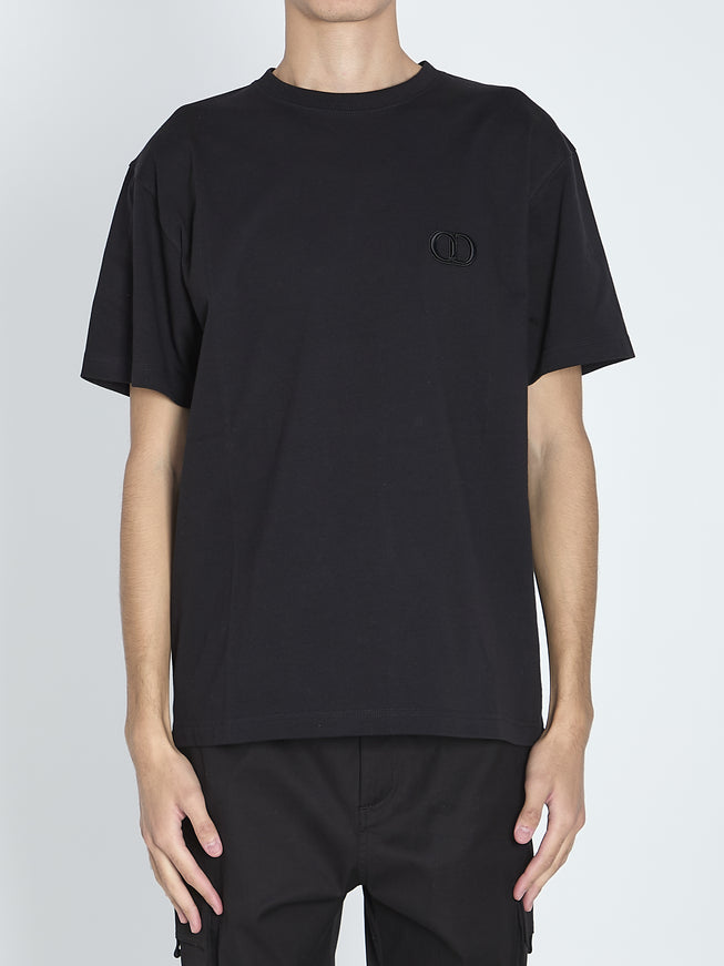 Dior Homme CD Icon T-Shirt In Black Cotton