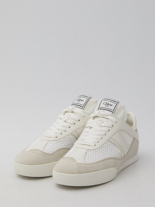 Chloé Kick Sneakers In Calfskin