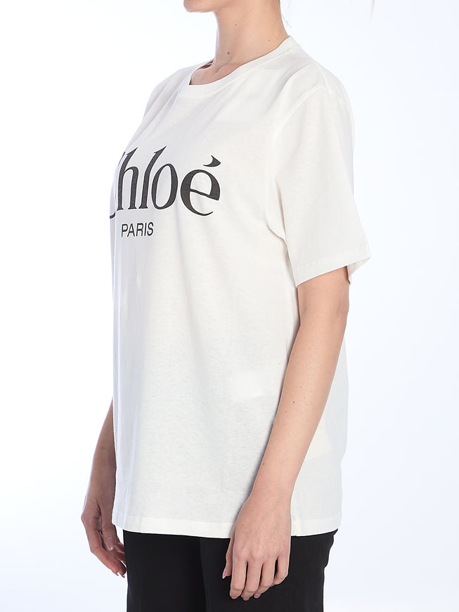 Chloe Oversized Logo T-shirt