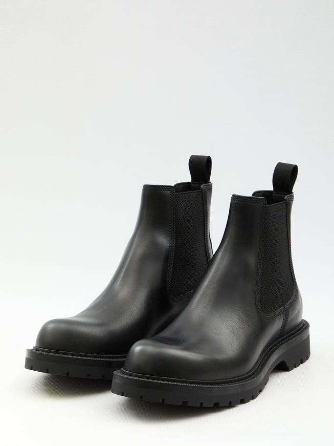 Gucci Men's Chelsea Boots With Web