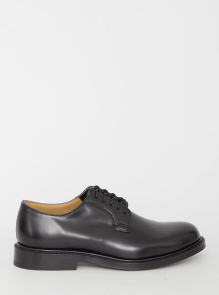 Church's Shannon Derby Shoes in Black Leather