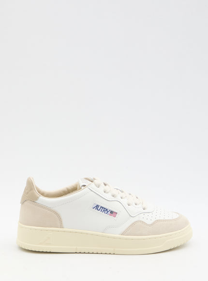 Autry Medalist Sneakers With White-Beige Detail