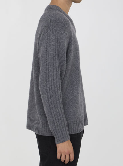 Lisa Yang Dan Sweater In Gray