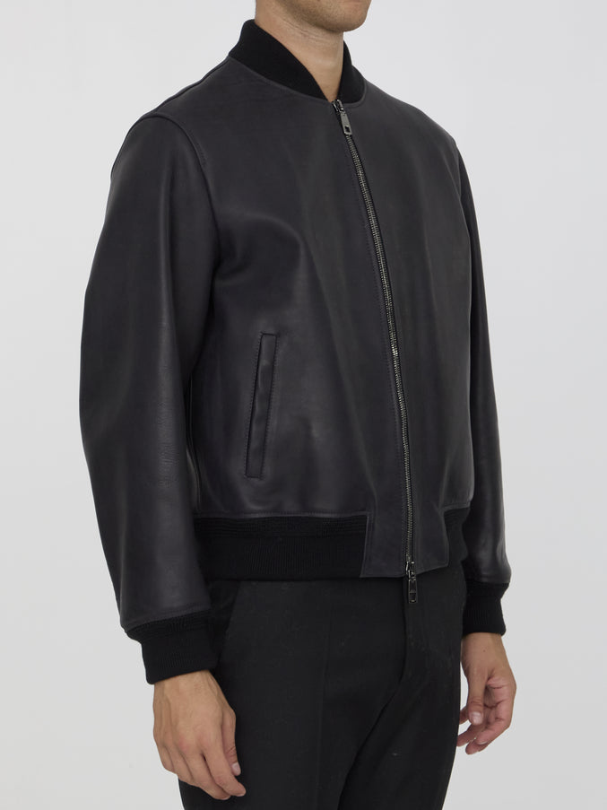 Dolce & Gabbana Leather Jacket