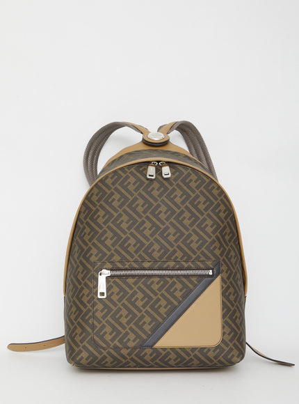 Fendi Chiodo Medium Diagonal Backpack