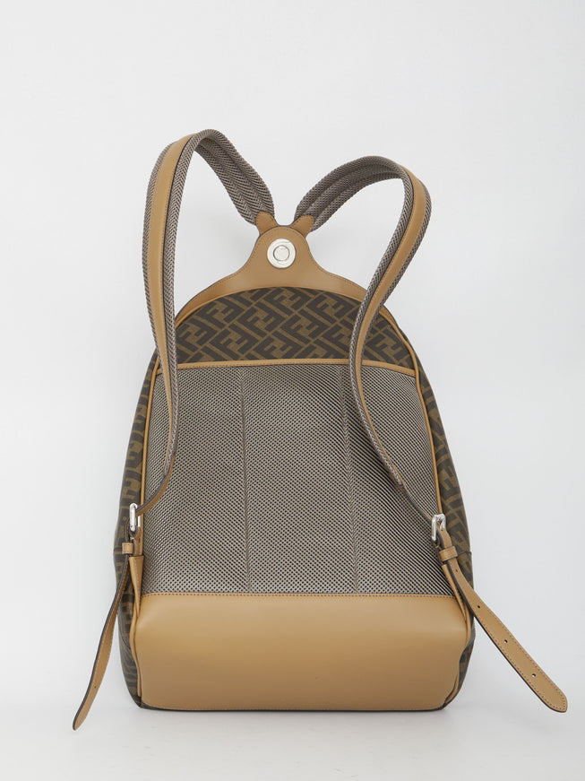 Fendi Chiodo Medium Diagonal Backpack