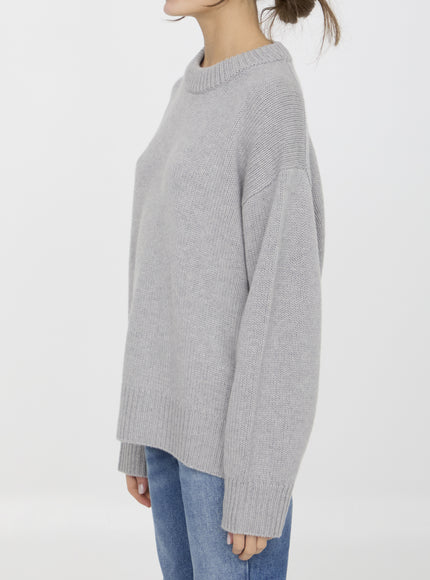 Lisa Yang Renske Long Sleeves Sweater In Gray