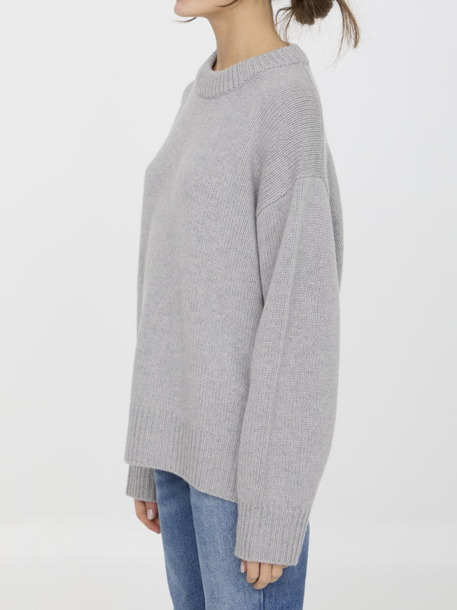 Lisa Yang Renske Long Sleeves Sweater In Gray