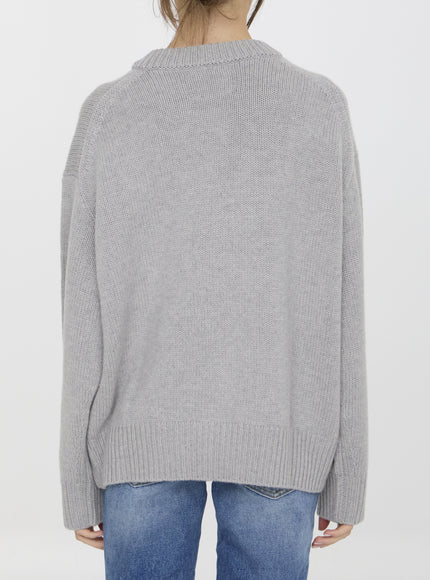 Lisa Yang Renske Long Sleeves Sweater In Gray