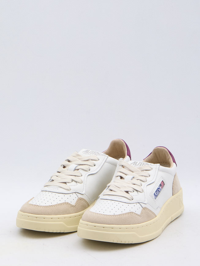 Autry Medalist Low Top Leather-Suede Sneakers