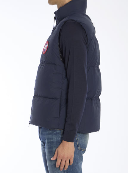 Canada Goose Lawrence Puffer Vest In Dark Blue