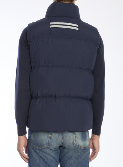 Canada Goose Lawrence Puffer Vest In Dark Blue