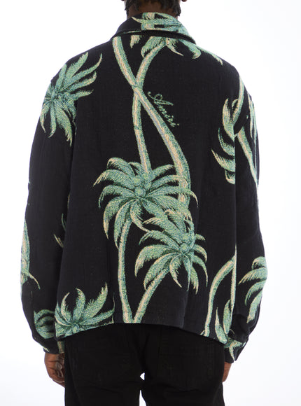 Amiri Twisted Palms Tapestry Overshirt