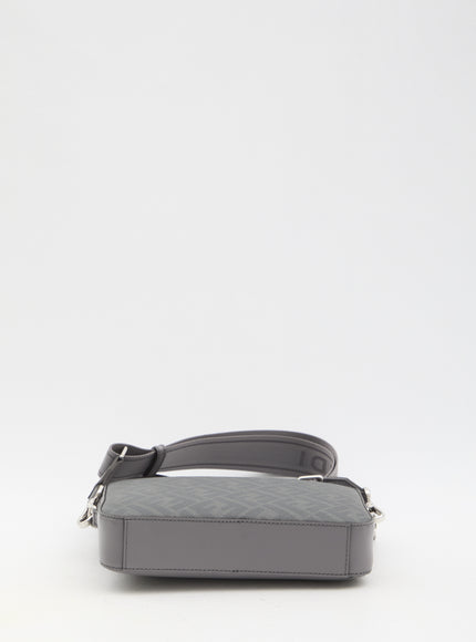 Fendi Diagonal Gray FF Camera Case Bag