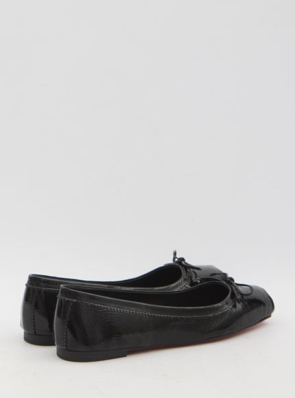 Christian Louboutin Mamadrague Ballerina Flats in Patent Leather