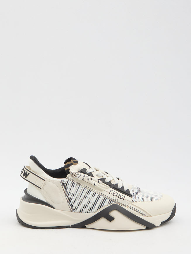 Fendi Flow Sneakers In White