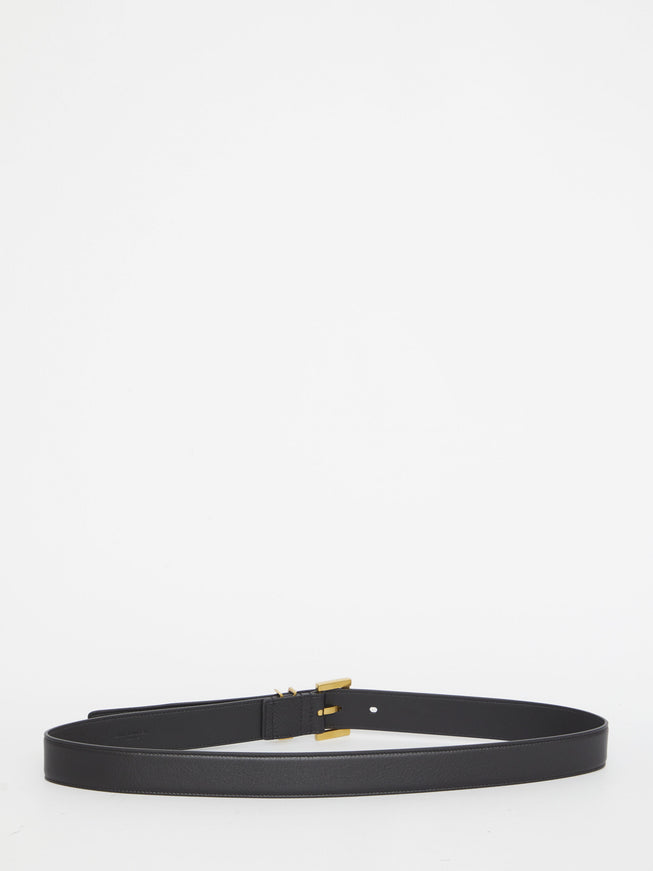 Saint Laurent Monogram Thin Belt