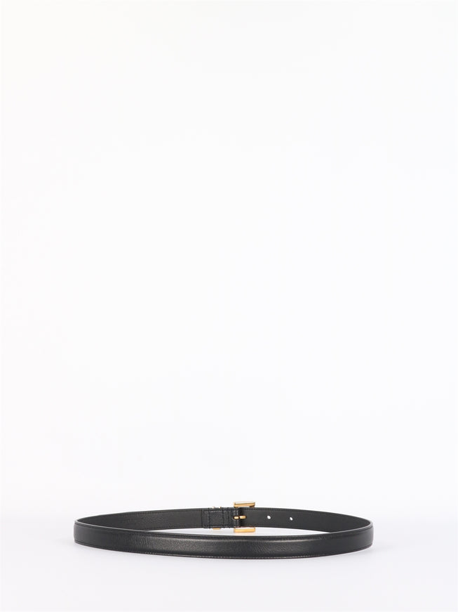 Saint Laurent Cassandre Thin Belt