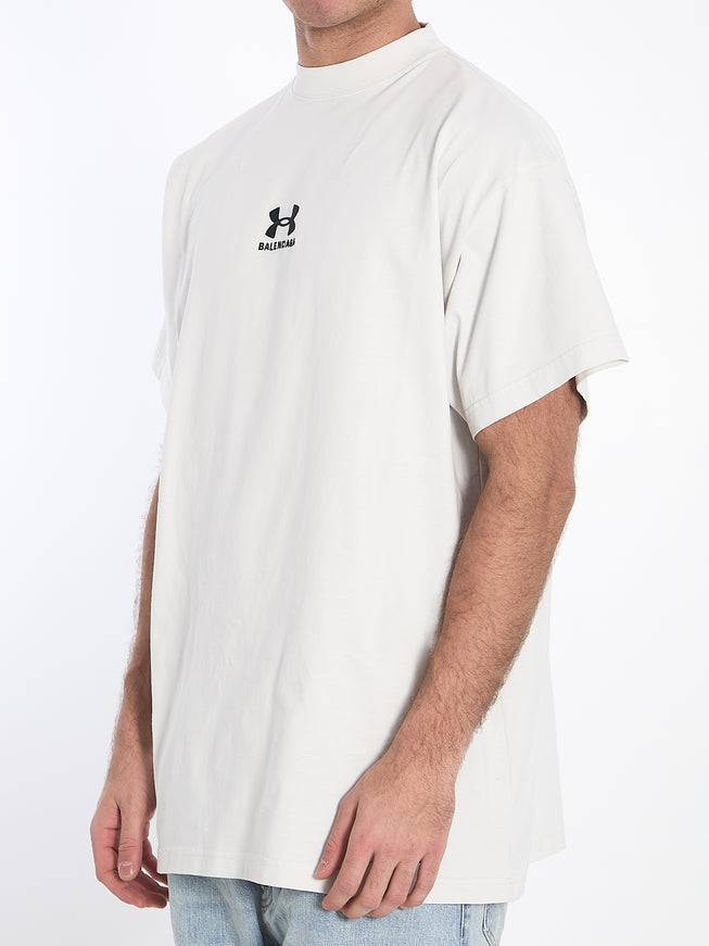 Balenciaga X Under Armour T-shirt In White