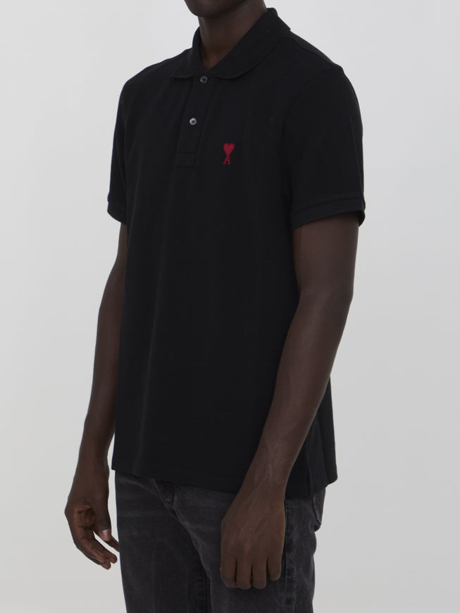 Ami Paris Ami De Coeur Polo Shirt