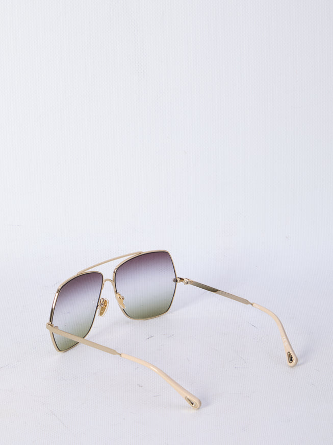 Chloe Aly Square Sunglasses