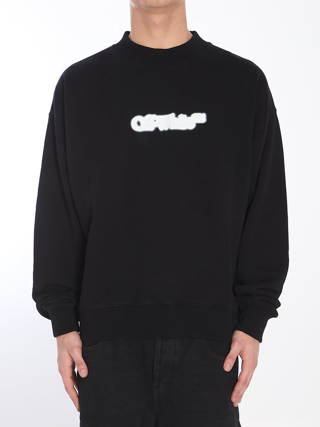 Off White Spray Arrow Sweatshirt