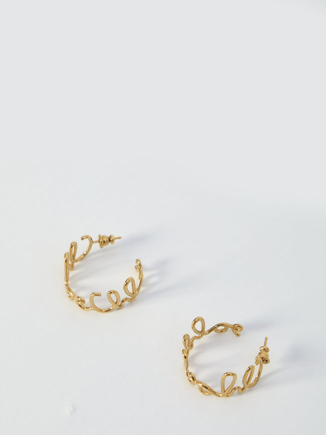 Chloe The Chloé Iconic Hoop Earrings