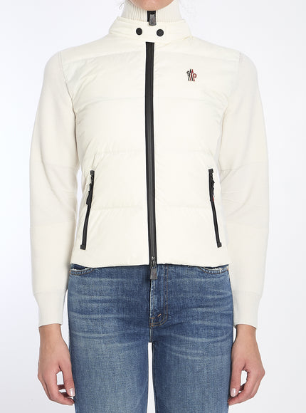 Moncler Grenoble Padded Hooded Cardigan