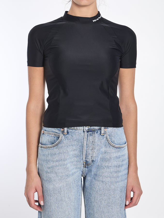 Alexander Wang Rash Guard T-shirt With Logo