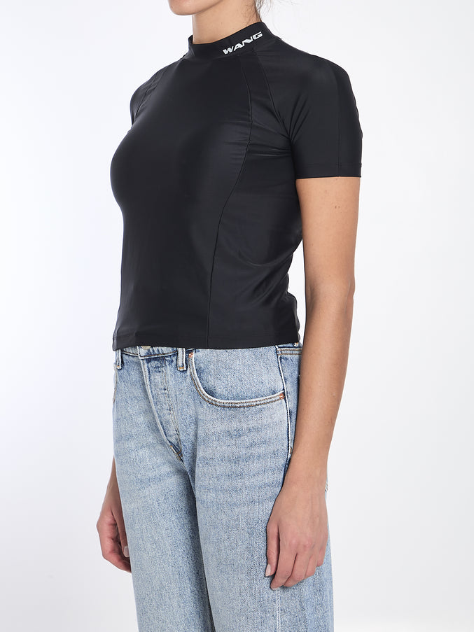 Alexander Wang Rash Guard T-shirt With Logo