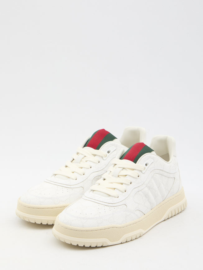 Gucci Women's Re-web Sneakers In White