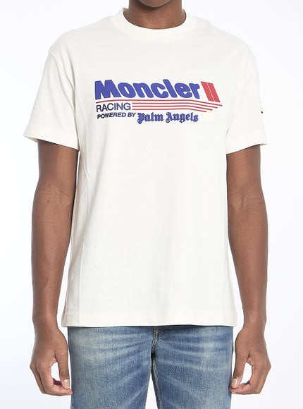 Moncler X Palm Angels Racing Logo T-shirt