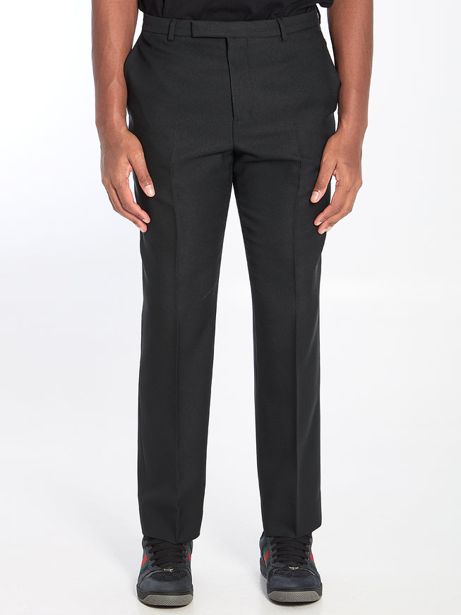 Gucci Men's Tailored Pants In Black