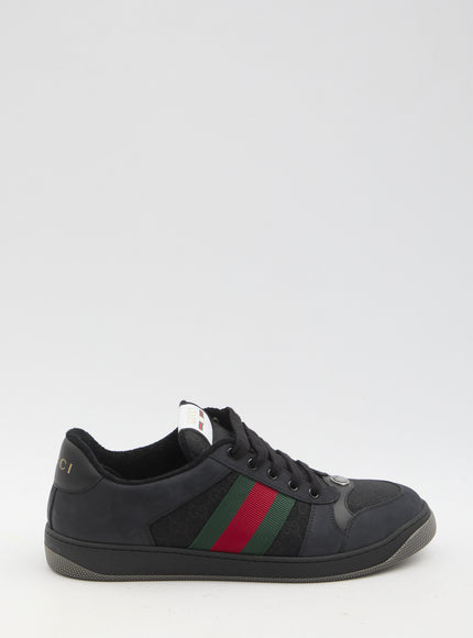 Gucci Screener Sneakers In GG Canvas