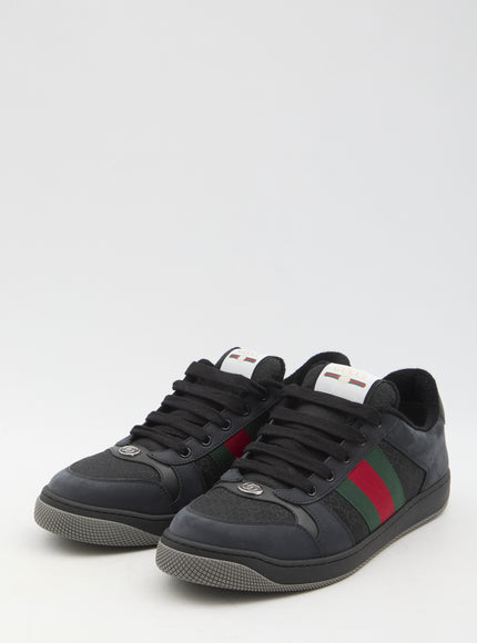 Gucci Screener Sneakers In GG Canvas