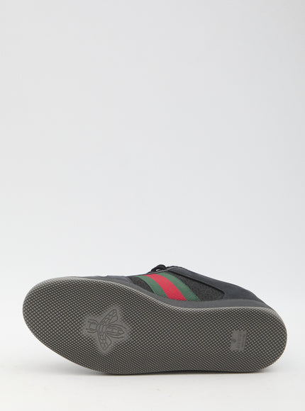 Gucci Screener Sneakers In GG Canvas