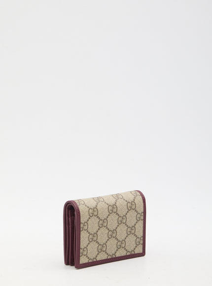 Gucci Horsebit 1955 Cardholder In Beige