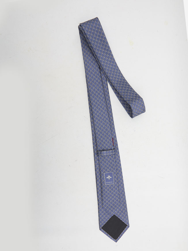 Gucci GG Jacquard Neck Tie