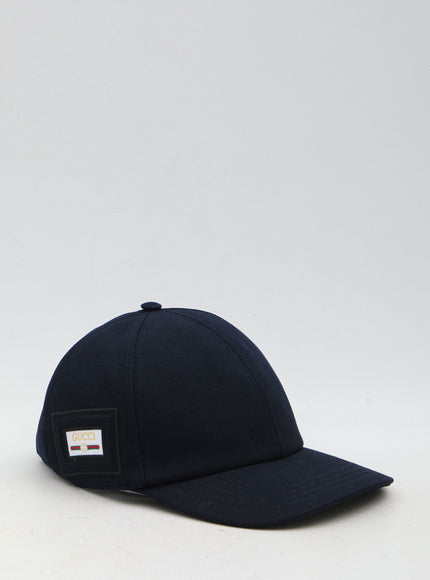 Gucci Cotton Canvas Baseball Hat