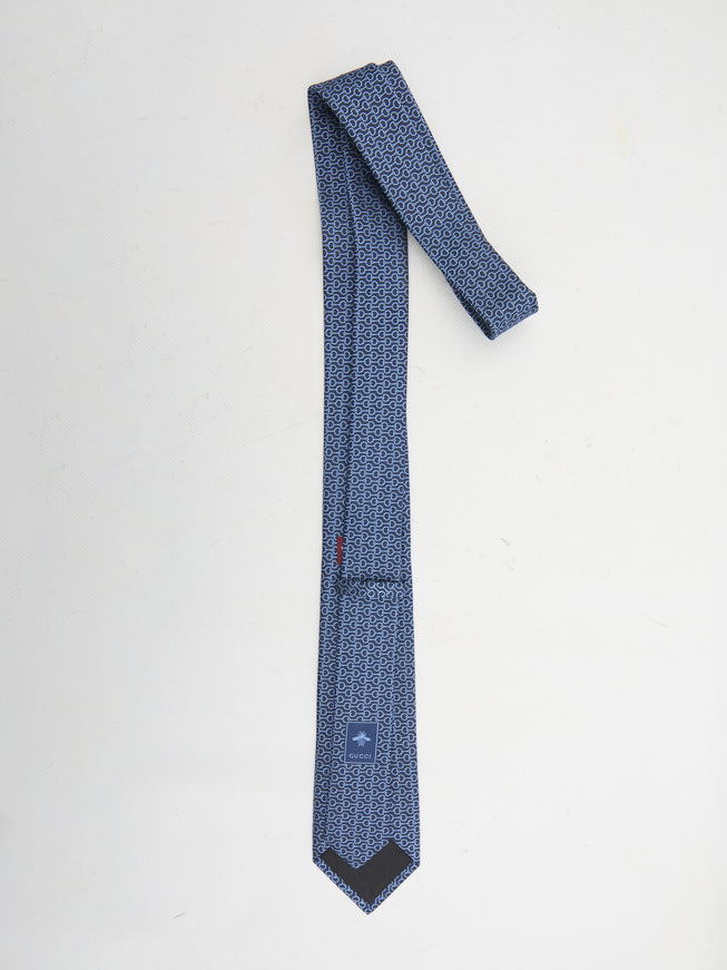 Gucci Horsebit Jacquard Tie