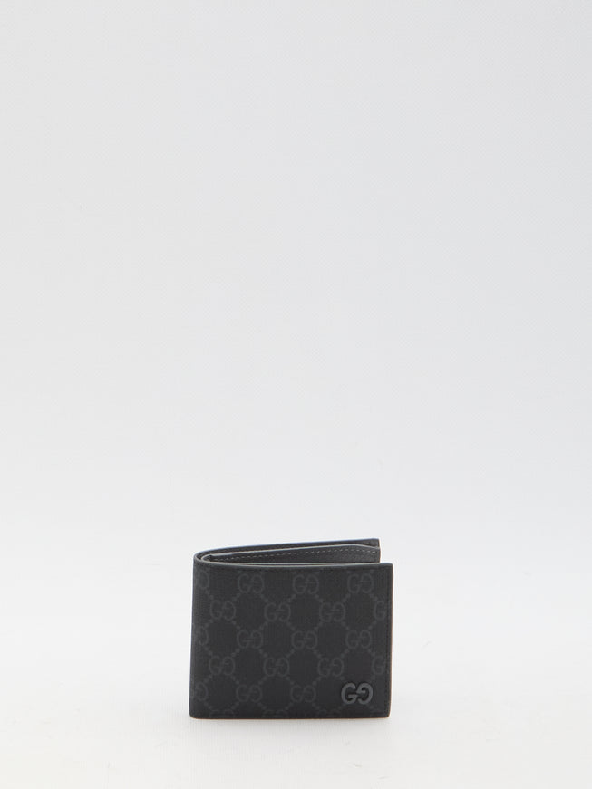 Gucci Bi-fold GG Wallet In Black