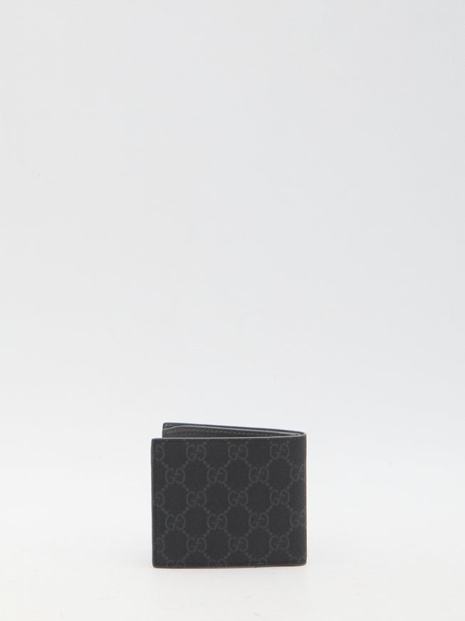 Gucci Bi-fold GG Wallet In Black