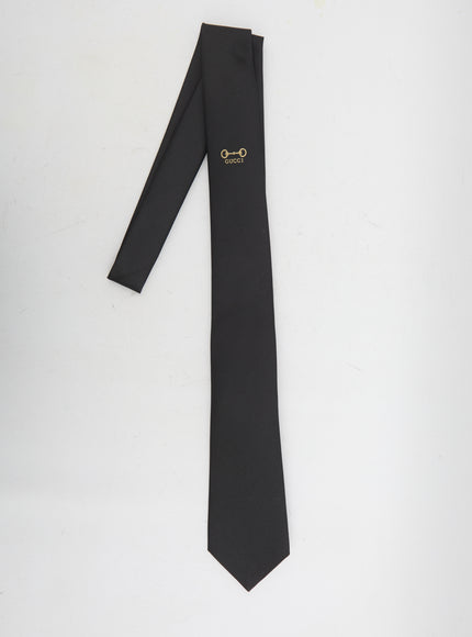 Gucci Silk Horsebit Tie