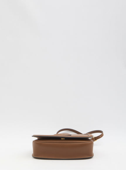 Gucci Blondie Small Top Handle Bag In Brown Leather