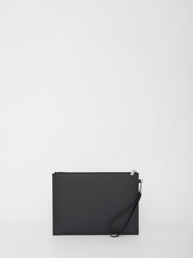 Saint Laurent Leather Tablet Holder