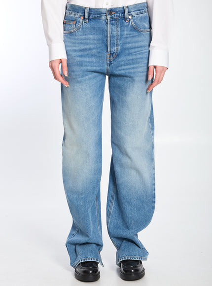 Gucci Low Rise Denim Trousers