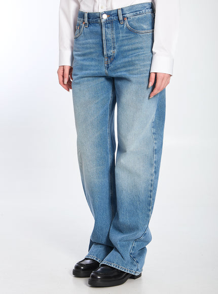 Gucci Low Rise Denim Trousers