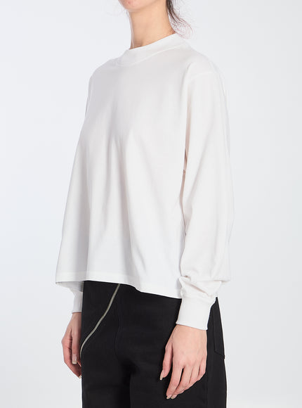 Alaia Cotton Long-Sleeved T-Shirt